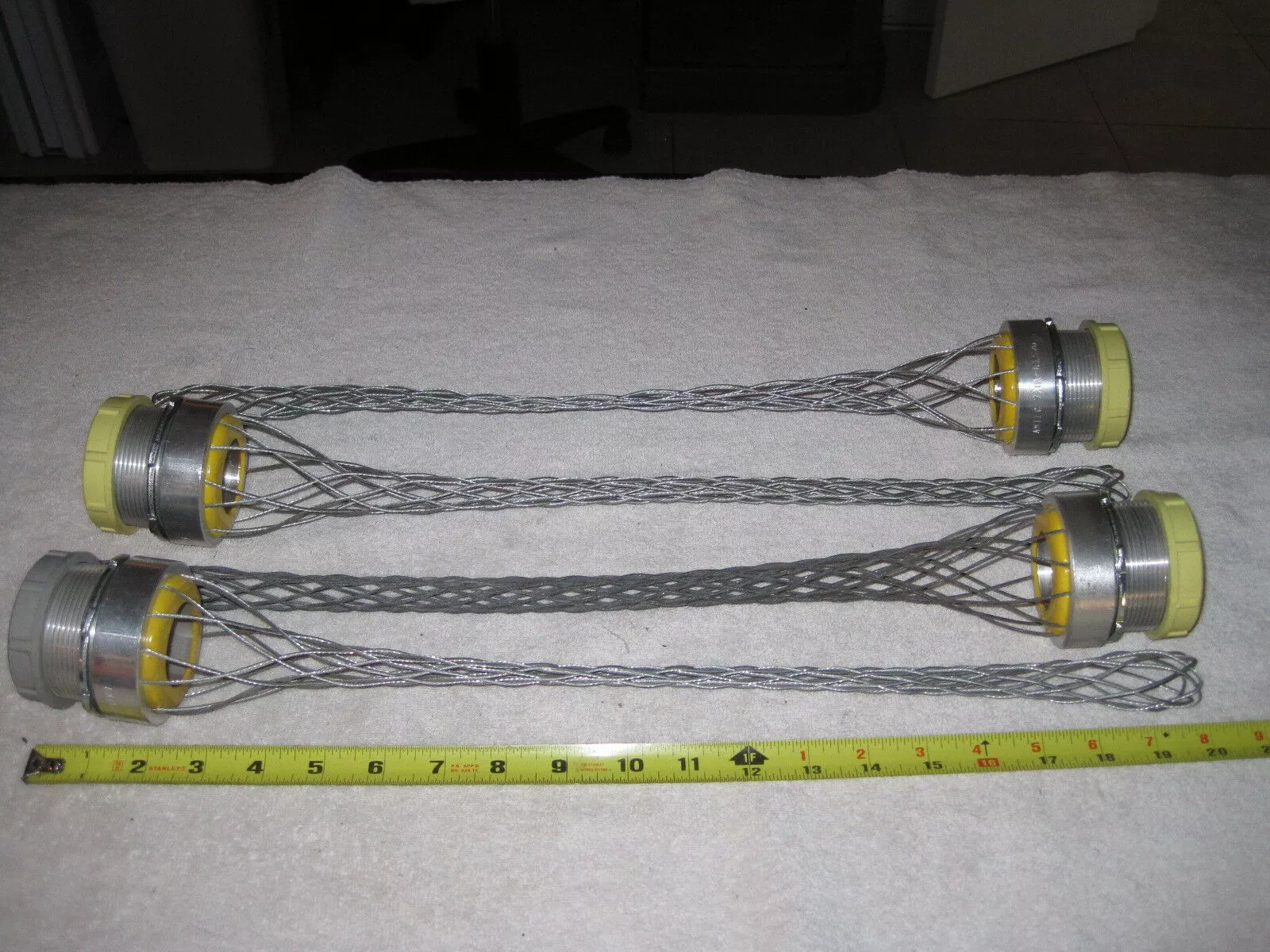(1) Amtec 7303-015 2″ Npt Threaded Strain Relief 1.50″-1.70″ Cable Range