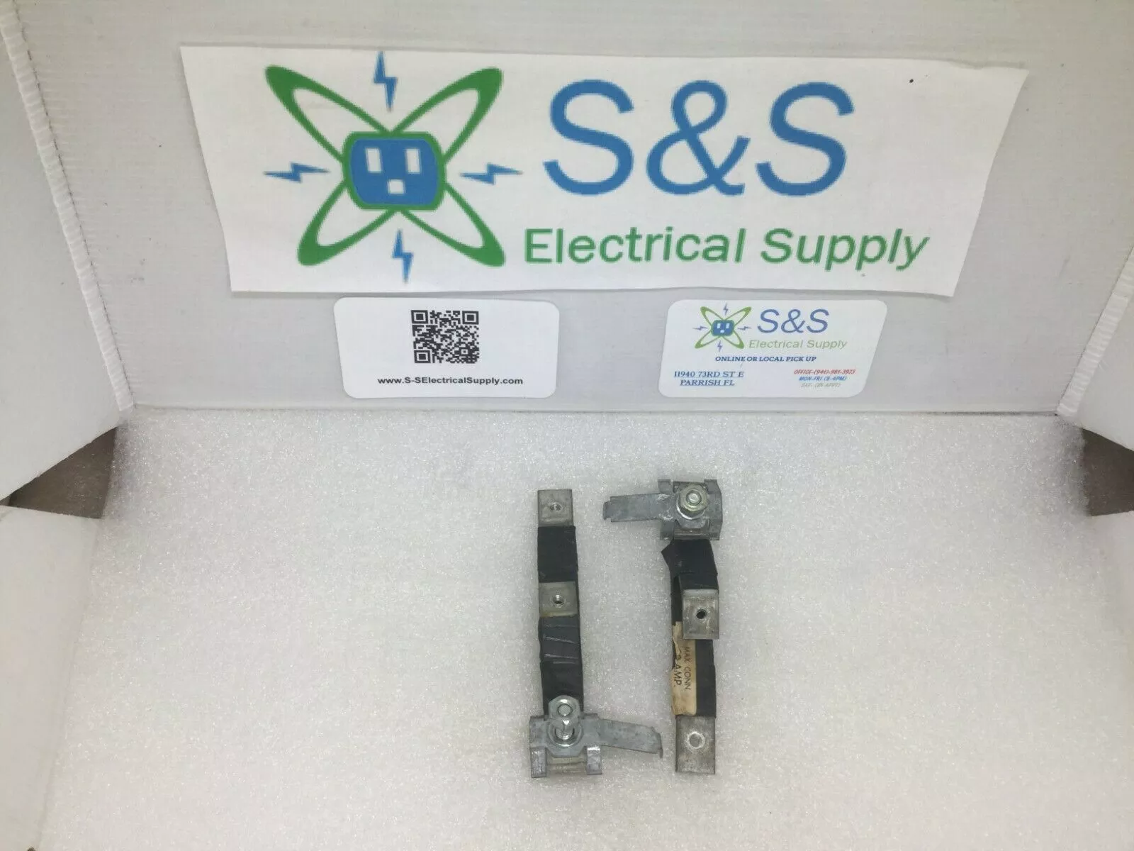 (1) Ge Mounting Feet Aluminium Ted Style Breakers 400 Amp Buss 480/277/120v