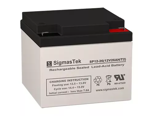 12 Volt 26 Amp F2 Deep Cycle Battery