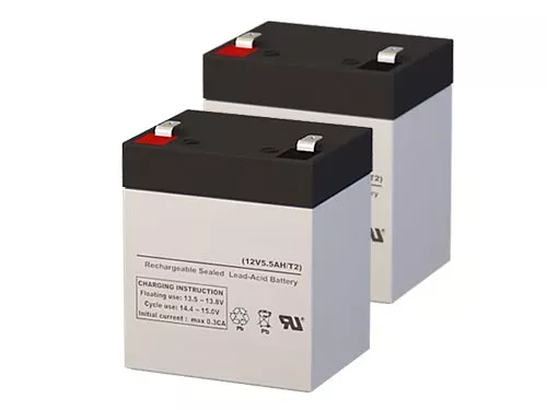 12 Volt 5.5 Amp F2 SLA Batteries - Set of 28