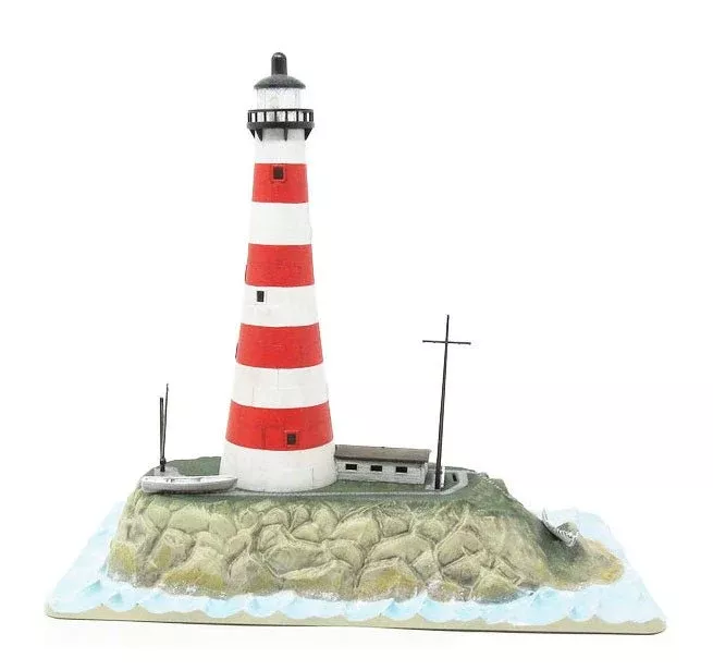 Atlantis Models - 1/160 Scale Lightouse with Light and Diorama Base