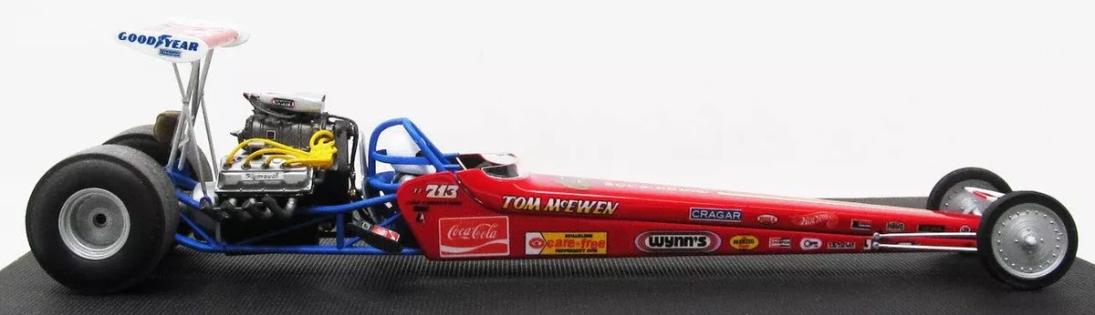 Atlantis Models - 1/24 Tom McEwen Rear Engine Dragster Plastic Model Kit