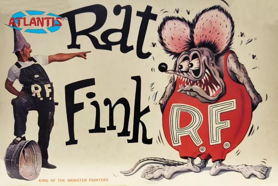 Atlantis Models - 1/25 Ed Roth Rat Fink Plastic Model Kit