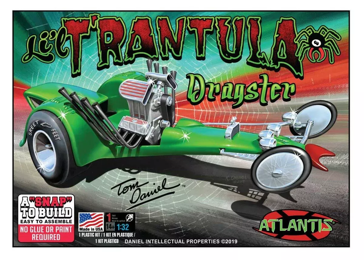 Atlantis Models - 1/32 Tom Daniel Snap Li'l T'rantula Plastic Model Kit