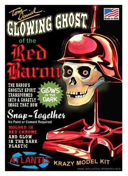 Atlantis Models - 1/4 Scale Ghost of the Red Baron Glow Edition