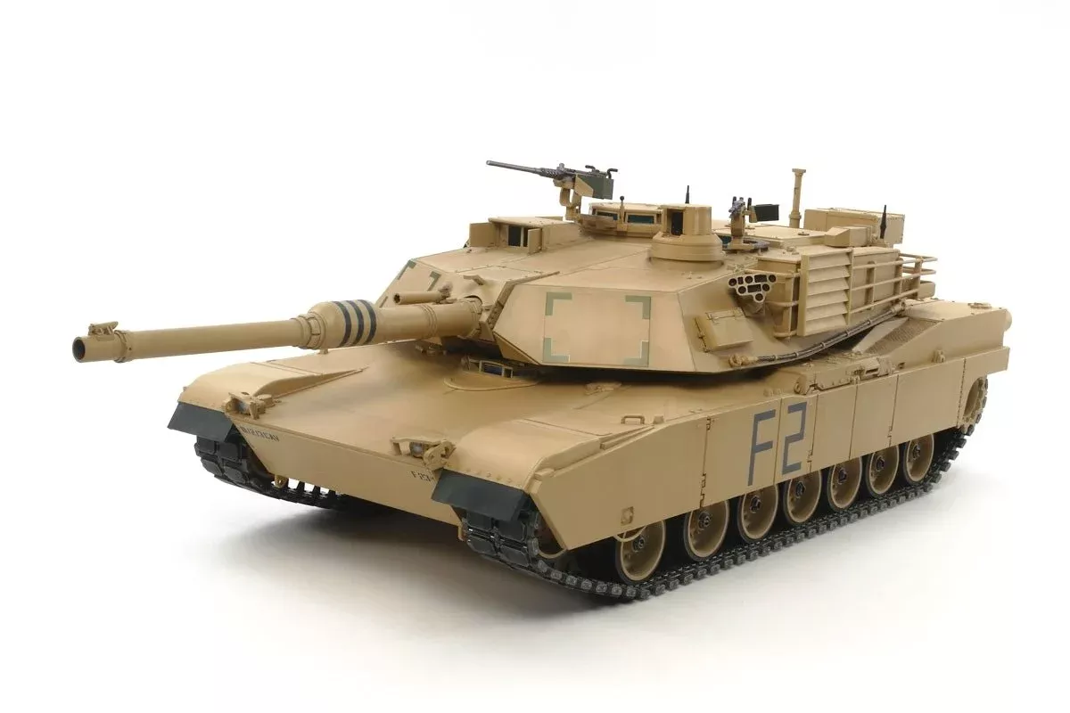 Tamiya - 1/16 US Abrams M1A2 Tank, Plastic Model Kit