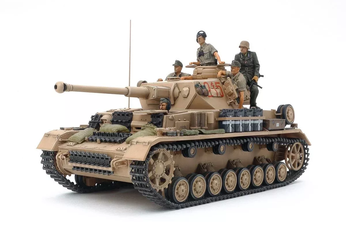 Tamiya - 1/35 German Tank Panzer IV Ausf.g Plastic Model Tank Kit