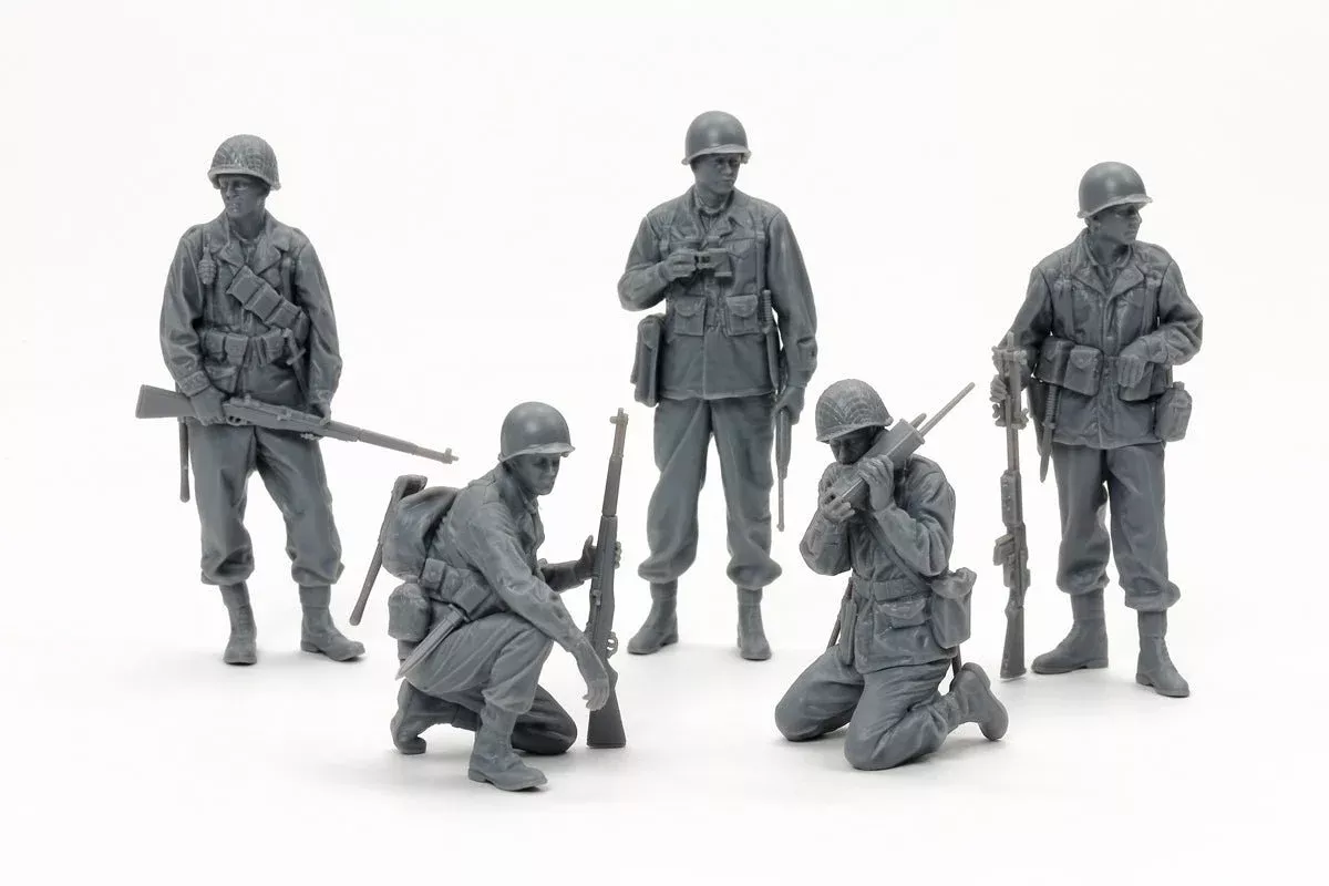 Tamiya - 1/35 US Infantry Scout Plastic Model Set