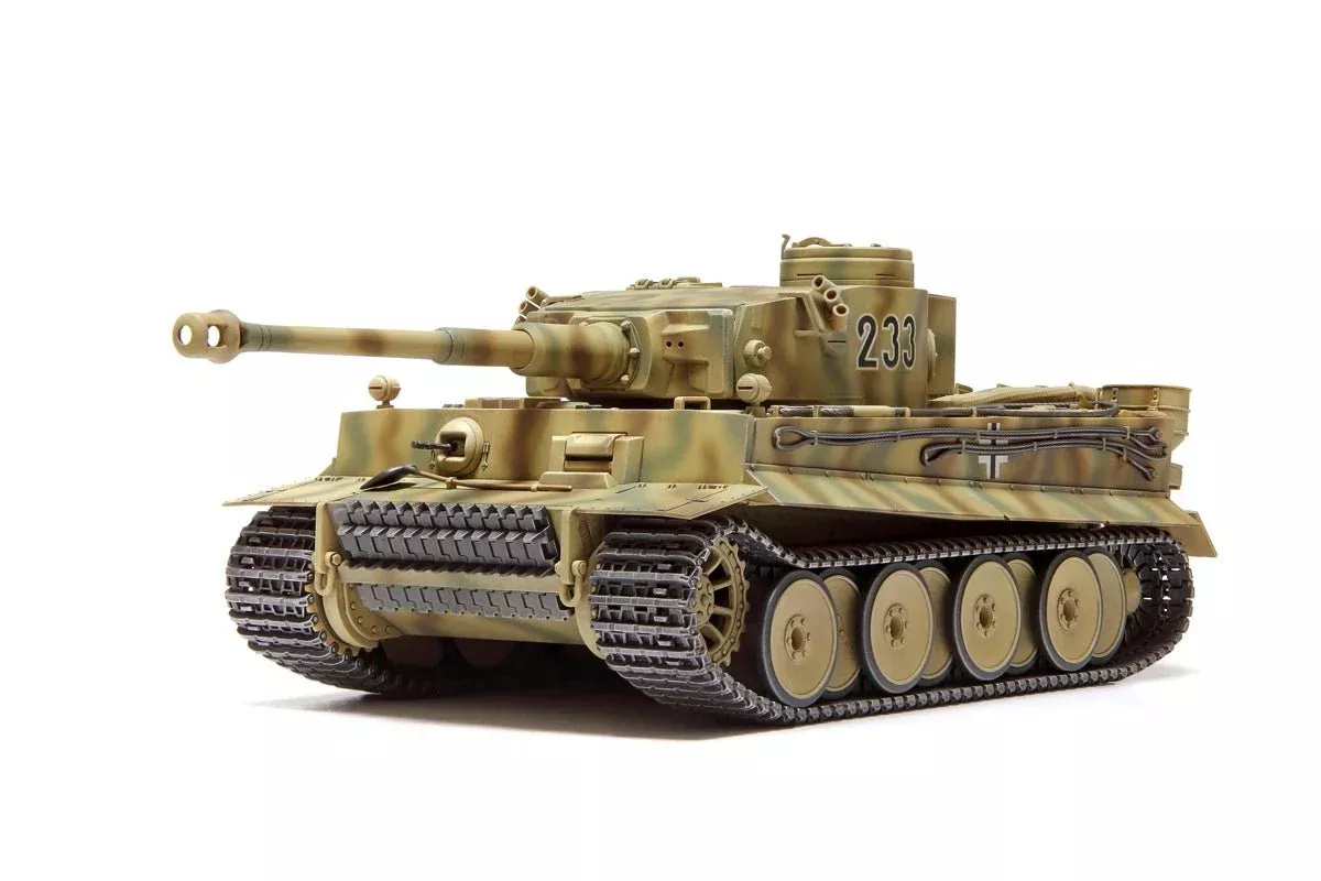Tamiya - 1/48 German Heavy Tank Tiger / Early Prod E. Front Plastic Model Kit