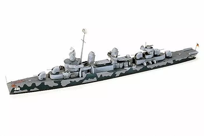 Tamiya - 1/700 USN DD445 Fletcher Plastic Model Kit