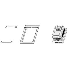 WDFCFM-2 WorldDrive FC Flange Mount Kit (WDFC0150-2, WDFC0150-4, WDFC0185-4)